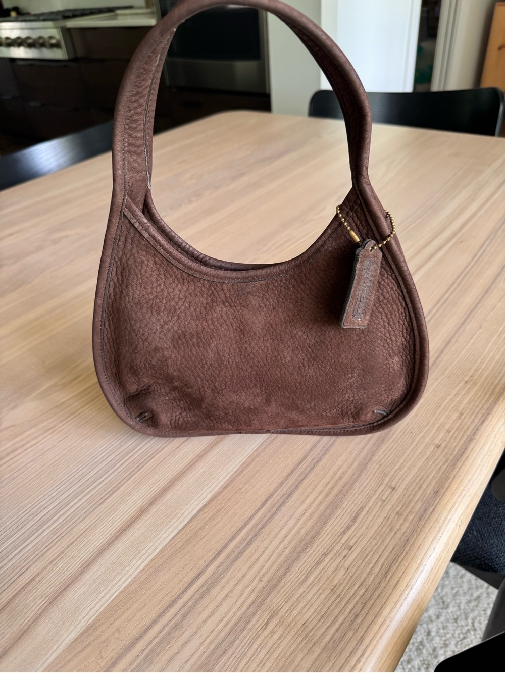 Vintage Coach Ergo 4399 brown Nubuck bag - Picture 4 of 5